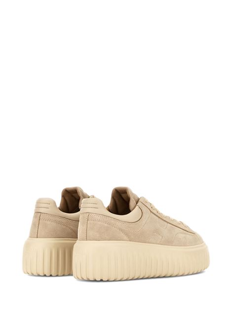 Sneakers H-stripes in beige Hogan - uomo HOGAN | HXW6450FC6TPJQC023