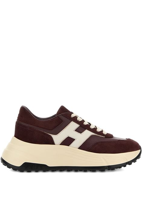 Brown h669 sneakers Hogan - women HOGAN | HXW6690FR30UHG0VT3