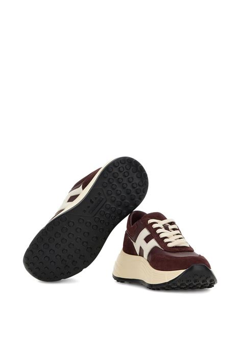 Brown h669 sneakers Hogan - women HOGAN | HXW6690FR30UHG0VT3
