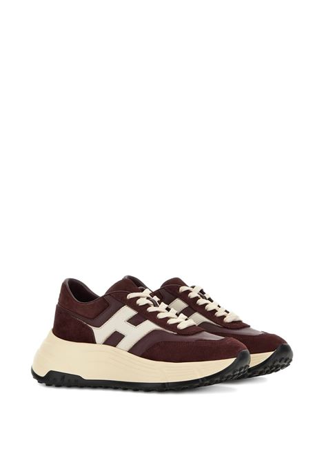 Brown h669 sneakers Hogan - women HOGAN | HXW6690FR30UHG0VT3