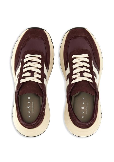 Brown h669 sneakers Hogan - women HOGAN | HXW6690FR30UHG0VT3