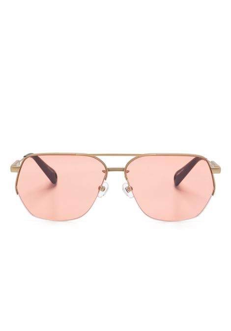 Occhiali da sole les lunettes aviador  in oro Jacquemus - unisex JACQUEMUS | JAC67C5SUN