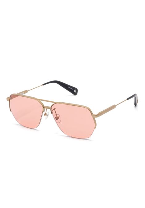 Occhiali da sole les lunettes aviador  in oro Jacquemus - unisex JACQUEMUS | JAC67C5SUN