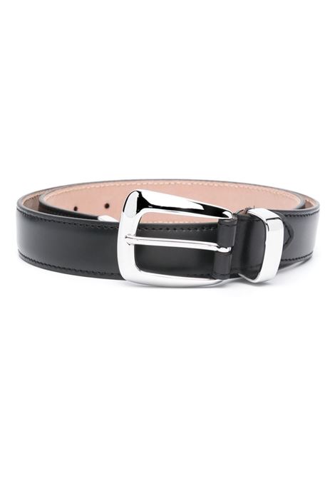 Cintura con fibbia in nero KHAITE - donna<BR/>