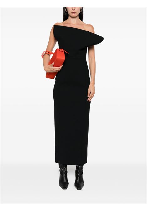 Abito senza spalline cato in nero Khaite - donna KHAITE | 55184114200
