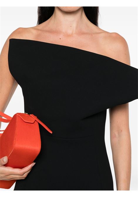 Abito senza spalline cato in nero Khaite - donna KHAITE | 55184114200