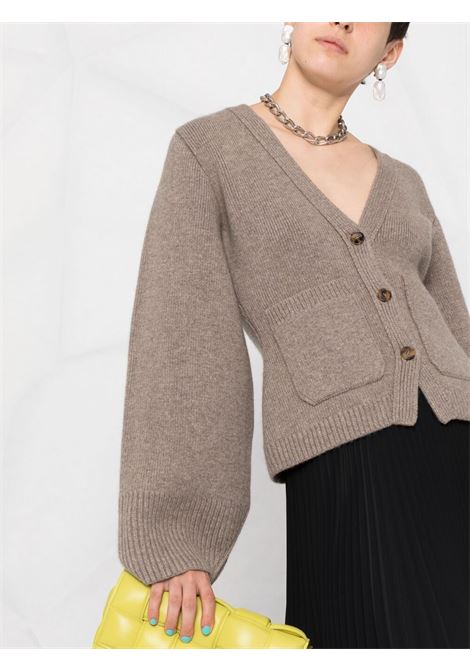Taupe Scarlet cardigan  Khaite - women KHAITE | 8267600216