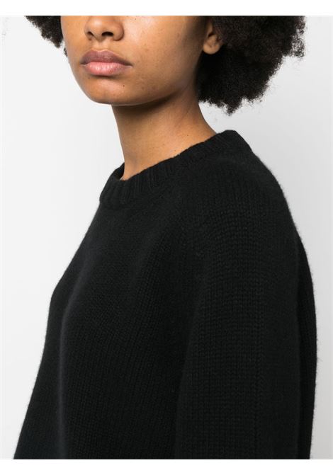 Maglione a girocollo mae in nero Khaite - donna KHAITE | 9085600200