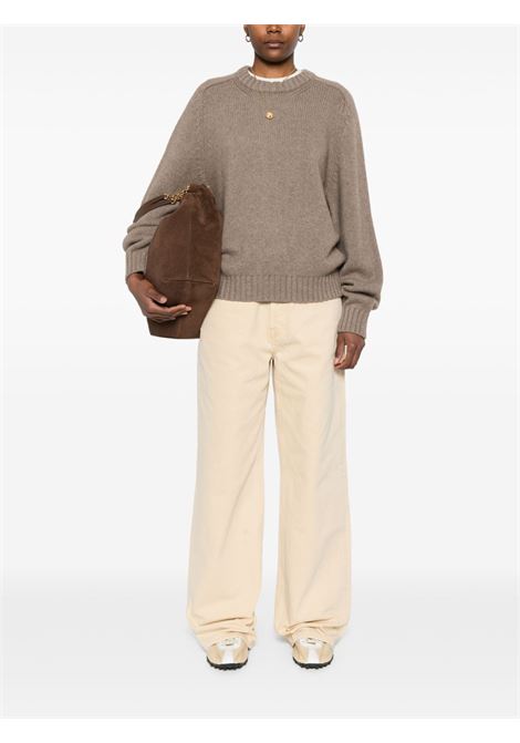 Beige Mae sweater Khaite - women KHAITE | 9085600216