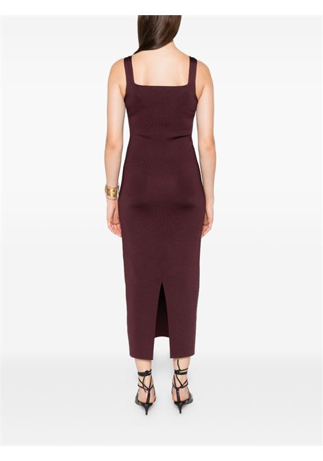 Abito Dixi in borgogna Khaite - donna KHAITE | 9808429599