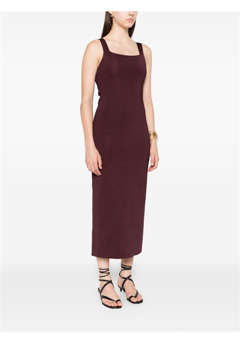 Abito Dixi in borgogna Khaite - donna KHAITE | 9808429599