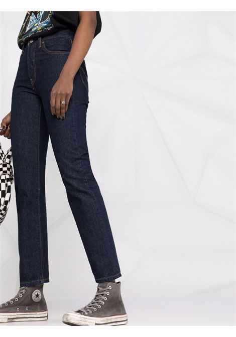 Blue 501 original straight-leg jeans Levi's - women LEVI'S | 125010384