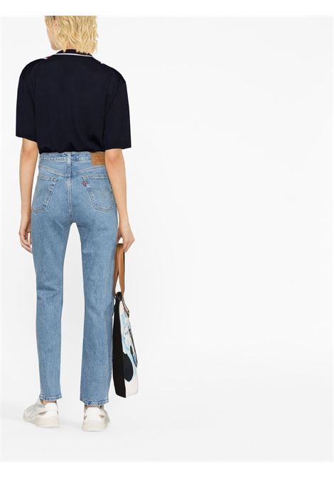 Blue 501® Original straight-leg jeans Levi's - women LEVI'S | 125010415