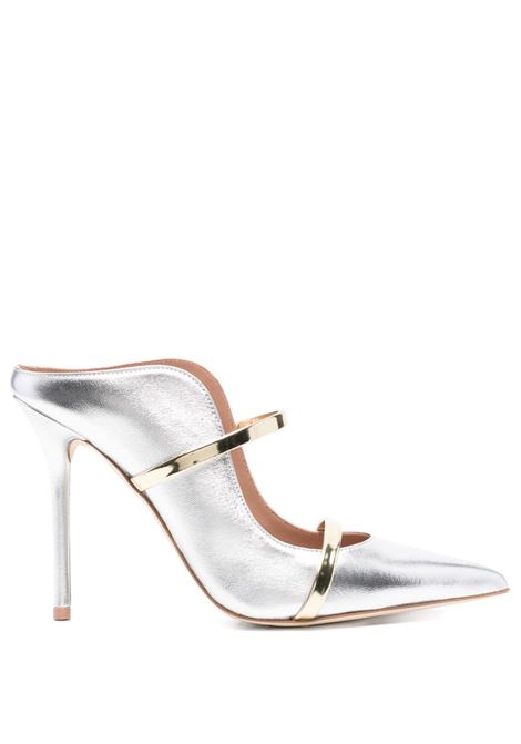 silver maureen 100 mules malone souliers - women MALONE SOULIERS | Mules | MAUREEN10081SLVRGLD