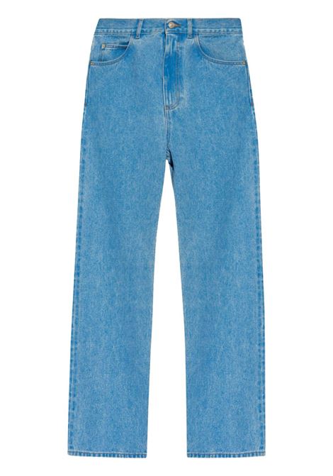 Jeans con applicazione in blu Marni - uomo
