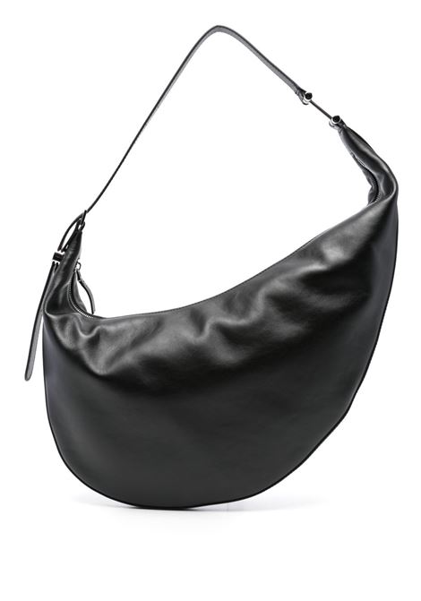 Borsa a spalla in pelle in nero Marni - donna