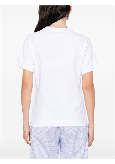 T-shirt con logo in bianco Moschino - donna MOSCHINO | 072555411001