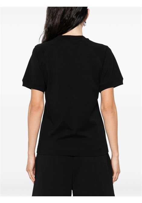 T-shirt con logo in nero Moschino - donna MOSCHINO | 072555411555