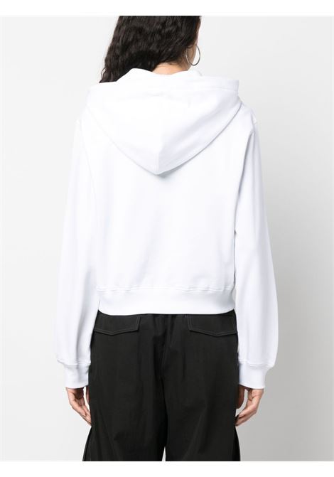 Felpa con cappuccio in bianco Moschino - donna MOSCHINO | 170855281001