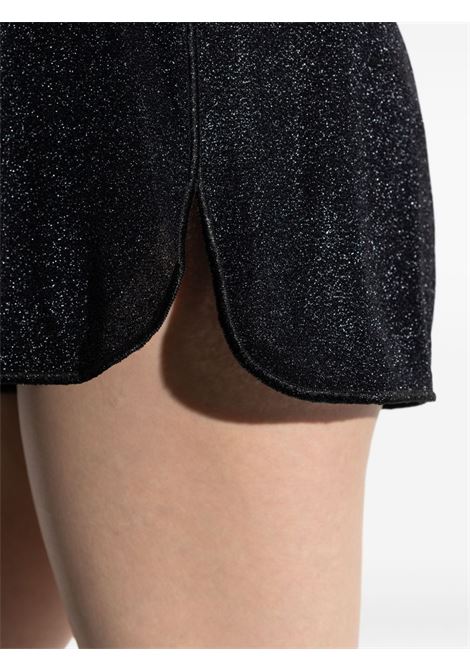 Shorts con dettagli glitter in nero Oséree - donna OSÉREE | LZRF257BLK