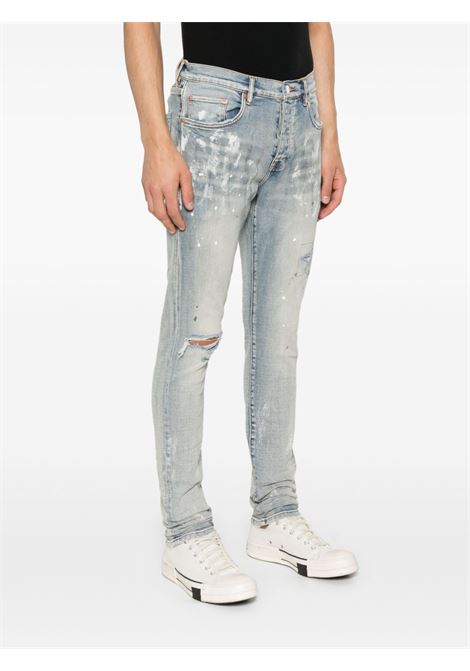 Jeans skinny P001 in blu Purple - uomo PURPLE | P001LIALGHTINDG