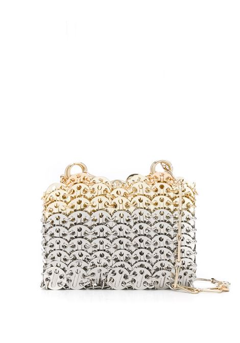 Silver and gold Iconic Skyline 1969 nano bag - RABANNE women RABANNE | 20ASS0127MET123M960
