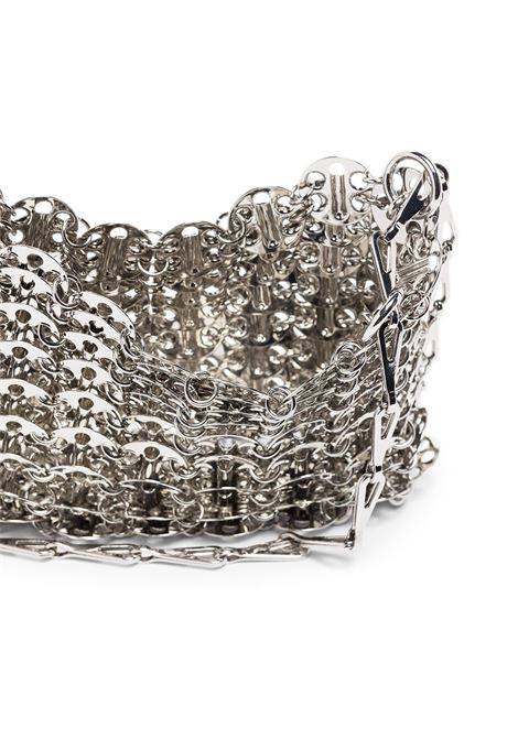 Silver Iconic Skyline 1969 shoulder bag - RABANNE women RABANNE | 20PSS0127MET001P040
