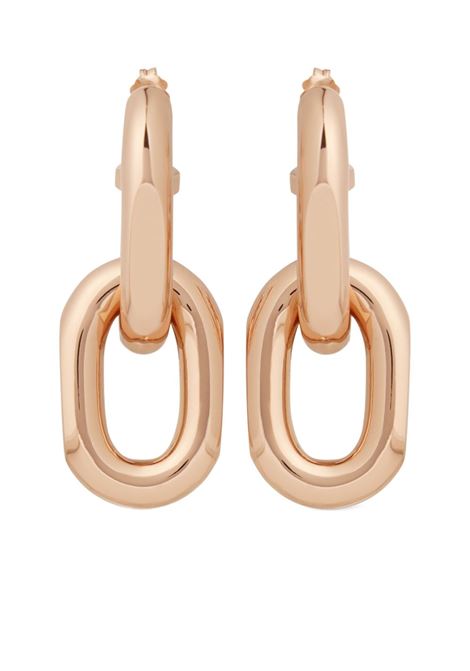 Gold Double XL Link earrings Rabanne - women