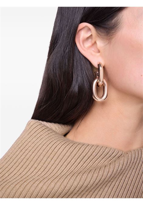 Gold Double XL Link earrings Rabanne - women RABANNE | 25ABB0024MET785P693