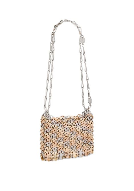 Gold and silver nano 1969 shoulder bag Rabanne - women RABANNE | 25ASS0127MET781M158