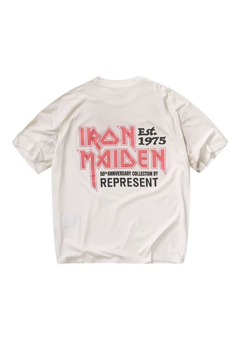 White iron maiden anniversary t-shirt Represent - men REPRESENT | MLM100579026