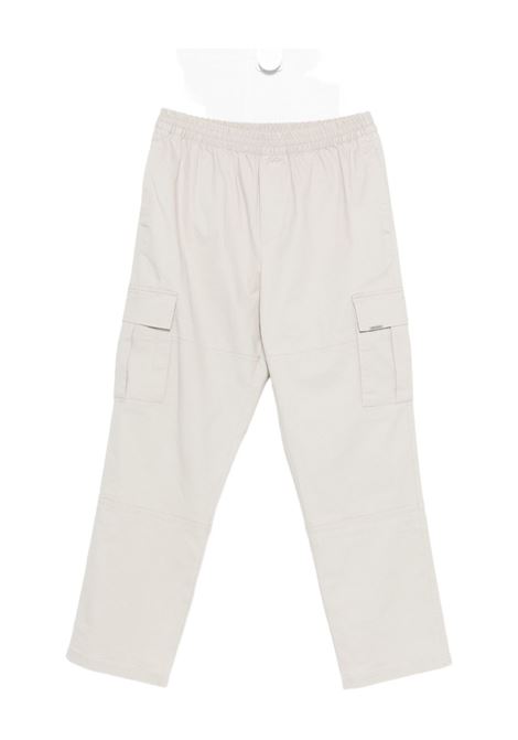 Stone grey elasticated-waist cargo trousers Represent - women