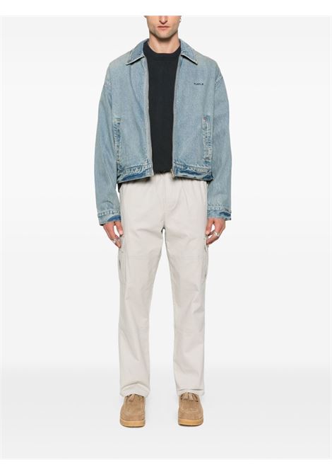 Pantaloni cargo con elastico in grigio chiaro Represent - uomo REPRESENT | MLM51488046