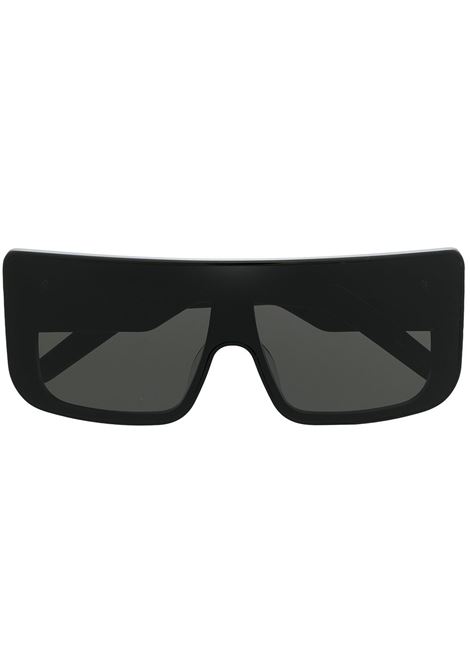 Occhiali da sole oversize documenta in nero Rick Owens - unisex RICK OWENS | Occhiali da sole | RG0000002GBLKB0909