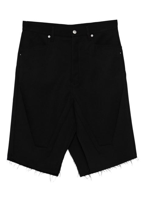 Bermuda con tasche in nero Rick owens - uomo RICK OWENS | Shorts | RU02E1345WD09