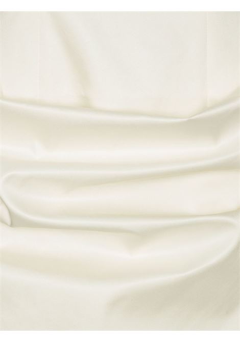 Abito corto con scollo a cuore in bianco Rotate - donna ROTATE | 114204857857