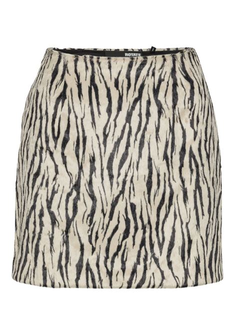 White and black zebra print skirt Rotate - women ROTATE | 114247858858