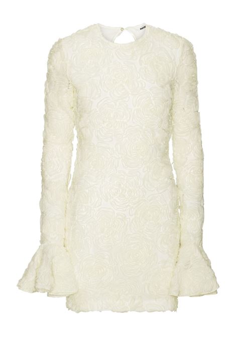 Abito mini con motivo floreale in crema Rotate - donna ROTATE | 114685857857