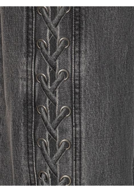 Black lace-detail jeans Rotate - women ROTATE | 115069100100