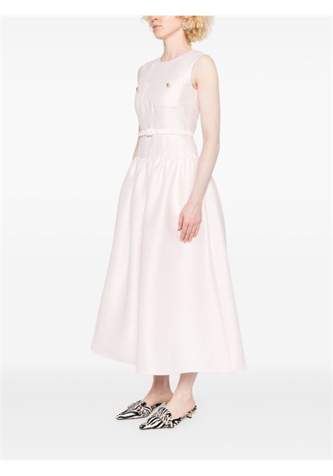 Abito midi con cintura in rosa Self-Portrait - donna SELF-PORTRAIT | PF25017MP