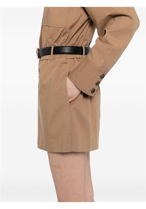 Tuta corta in marrone chiaro Self-Portrait - donna SELF-PORTRAIT | PF25035JSBG
