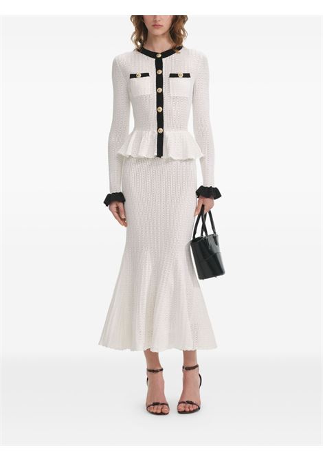 White crochet dress Self-portrait - women