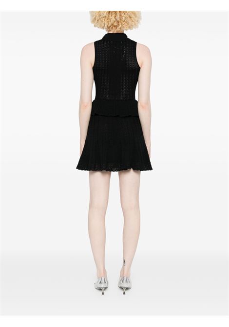 Abito all'uncinetto in nero Self-portrait - donna SELF-PORTRAIT | PF25093SBB