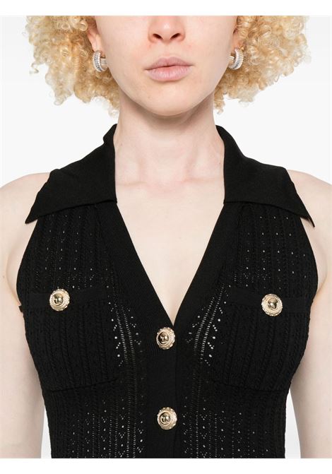 Abito all'uncinetto in nero Self-portrait - donna SELF-PORTRAIT | PF25093SBB