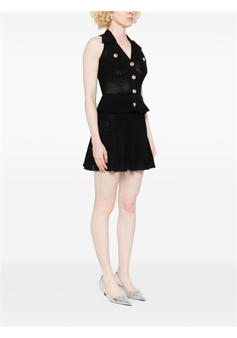Abito all'uncinetto in nero Self-portrait - donna SELF-PORTRAIT | PF25093SBB