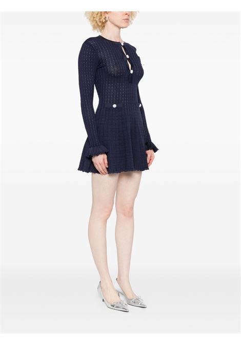 Abito all'uncinetto in blu Self-portrait - donna SELF-PORTRAIT | PF25094SBL