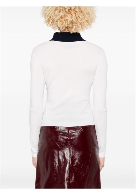 Cardigan in lana bianco Self-Portrait - donna SELF-PORTRAIT | PF25097CC
