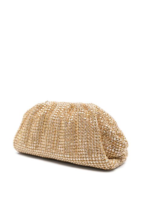 Gold-tone Chainmail clutch bag Self-Portrait - women SELF-PORTRAIT | PF25318G