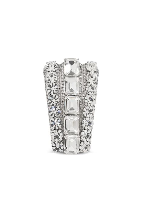 Orecchini con cristalli in argento Self-portrait - donna SELF-PORTRAIT | PF25605ESL
