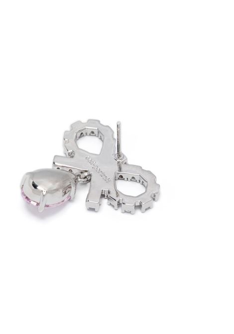 Orecchini con cristalli e fiocco in argento Self-portrait - donna SELF-PORTRAIT | PF25618EP